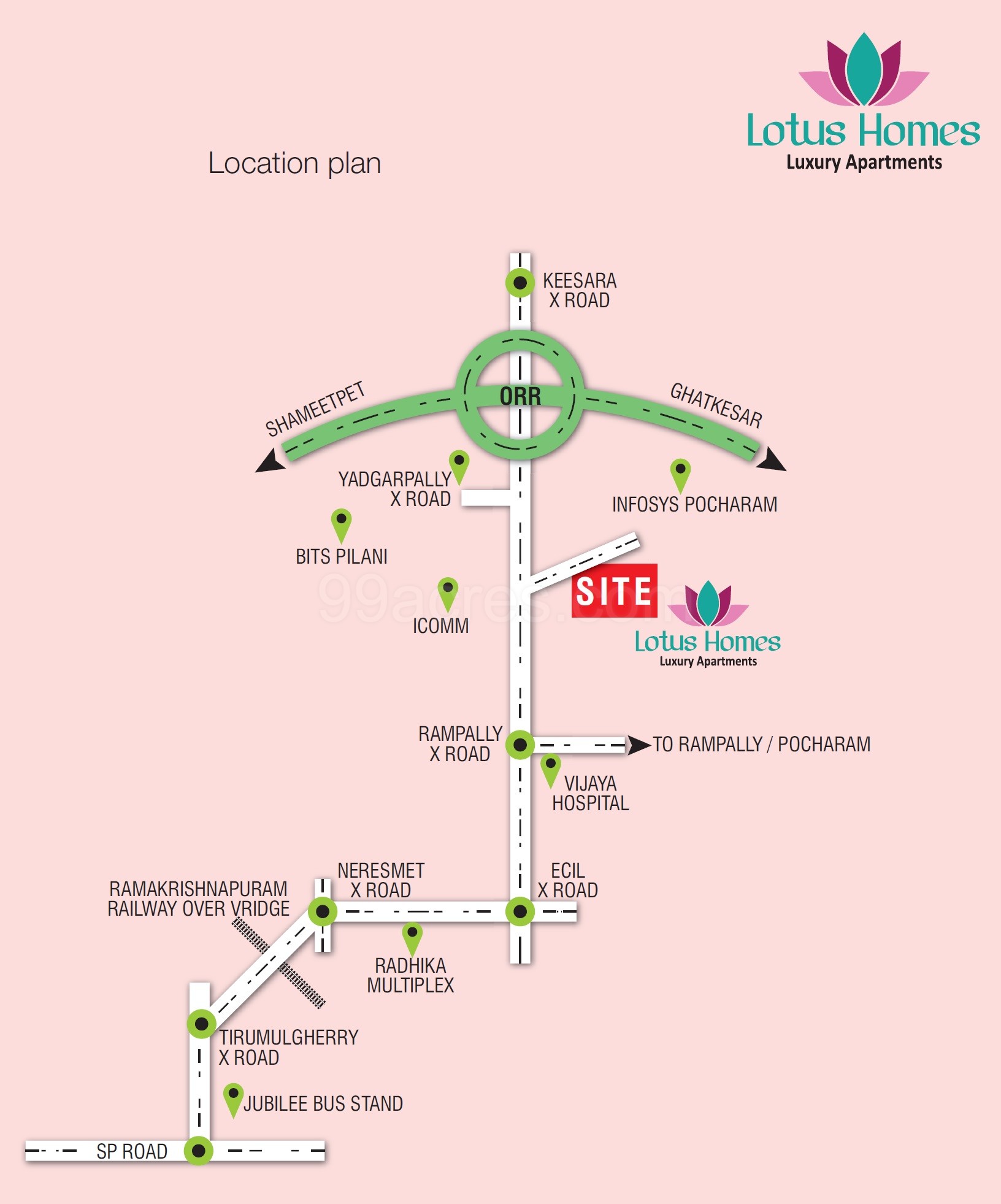 Lotus Homesfloor  layout 